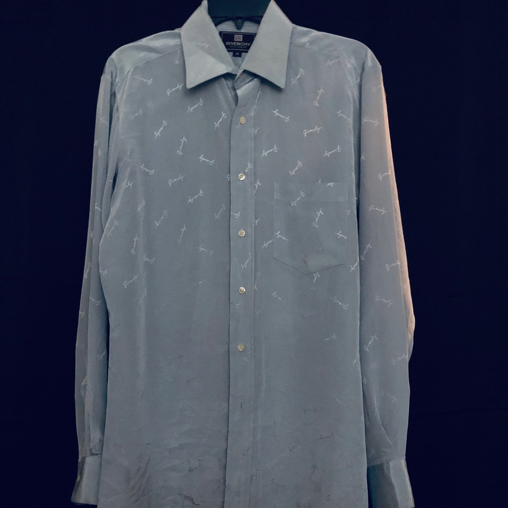 Vintage men’s GIVENCHY logo shirt button down M